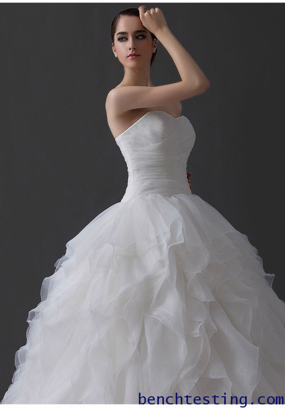 蕾丝修身公主新娘婚纱礼服